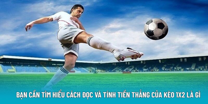 Bạn cần tìm hiểu cách đọc và tính tiền thắng của kèo 1x2 là gì