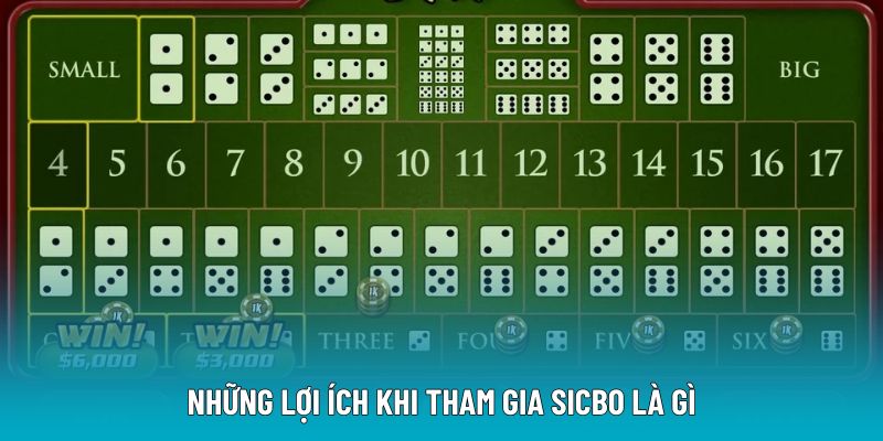 Những lợi ích khi tham gia Sicbo là gì